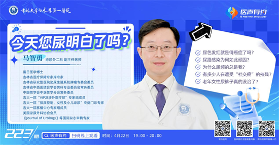 “医声有约”预告丨就在周二、周三！吉大一院名医倾情守护您的健康