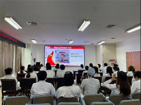 吉大一院检验科教工党支部召开党史学习教育专题组织生活会(图1) 吉大一院检验科教工党支部召开党史学习教育专题组织生活会(图1)